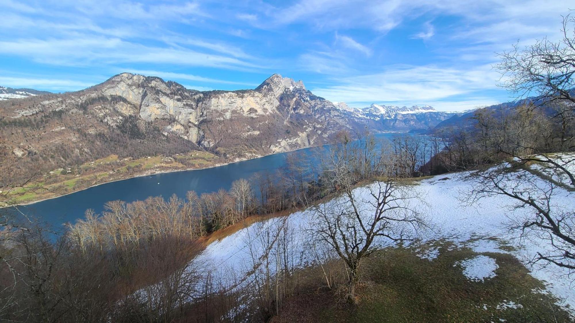 Hotel Cafe Seeblick Filzbach Esterno foto