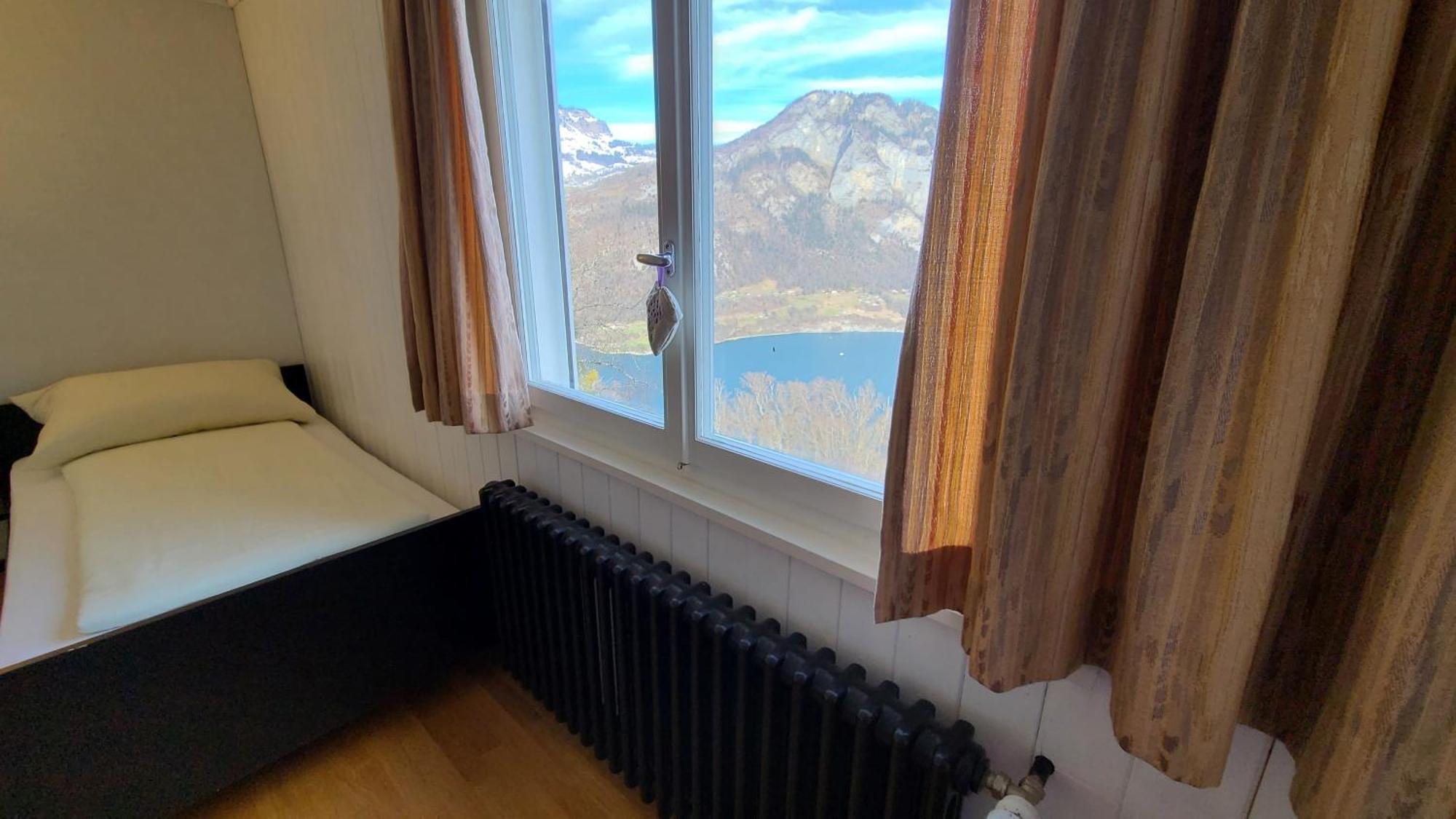 Hotel Cafe Seeblick Filzbach Esterno foto