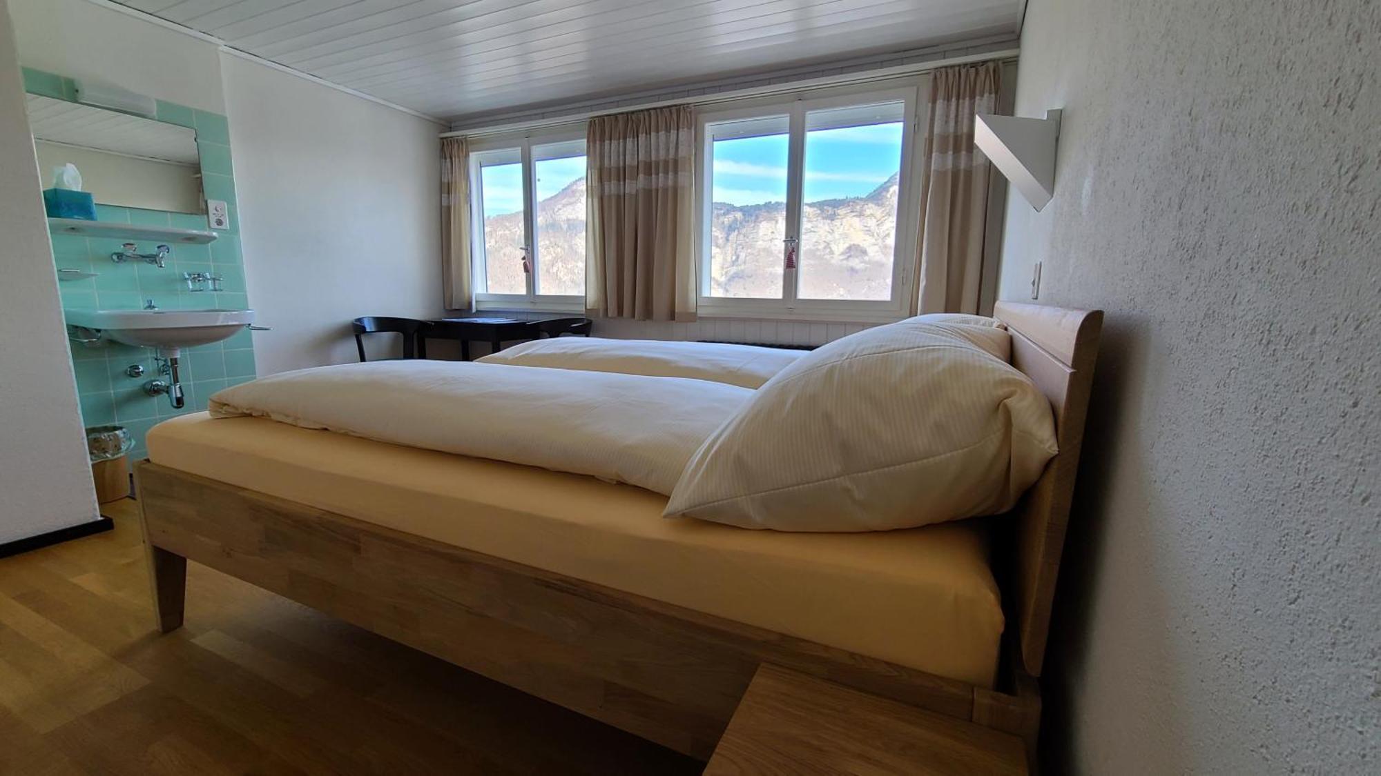 Hotel Cafe Seeblick Filzbach Esterno foto